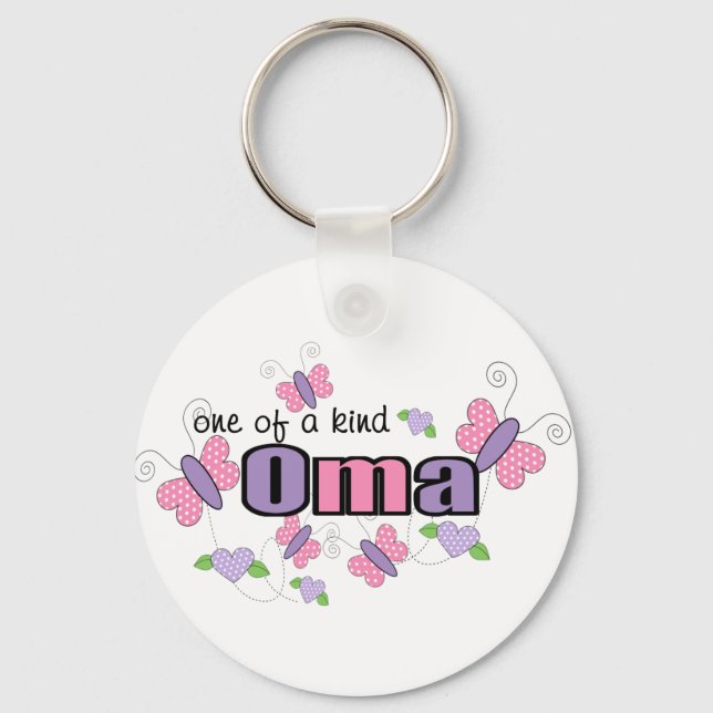 One Of A Kind Oma Key Ring (Front)