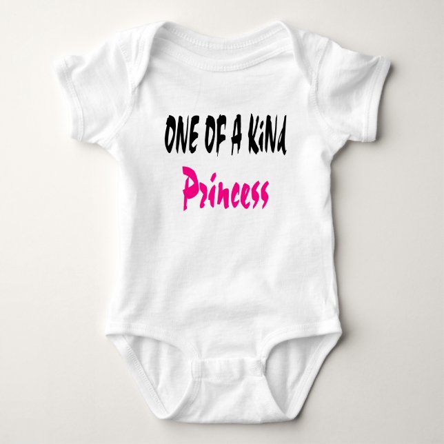 One Of A Kind Princess Baby Bodysuit (Front)