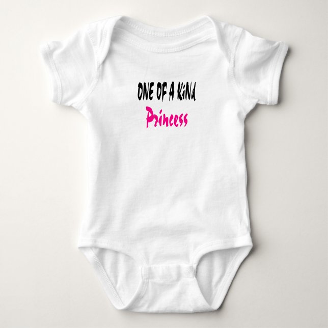 One Of A Kind Princess Baby Bodysuit (Front)
