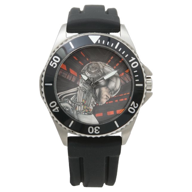 One of a Kind Virtual Reality Scifi Watch (Front)