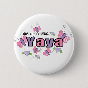 One Of A Kind YaYa 6 Cm Round Badge