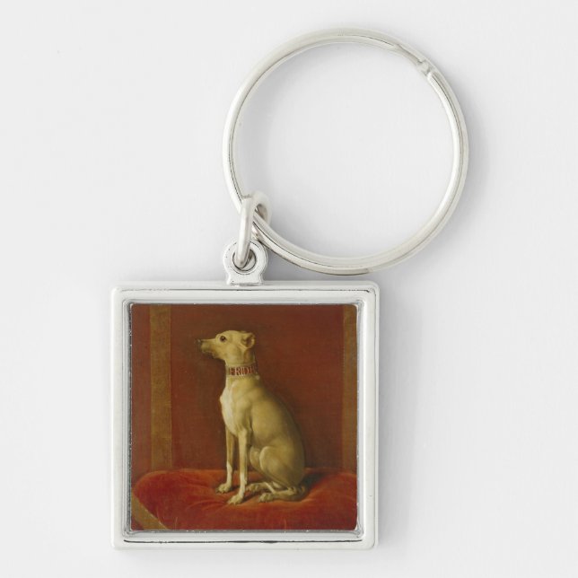 One of Frederick II's Italian greyhounds Key Ring (Front)