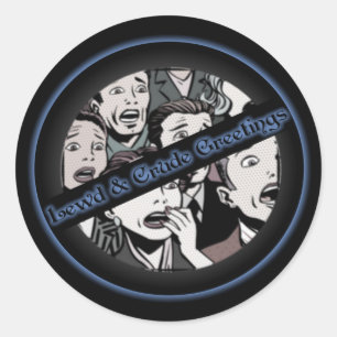 One Of Our New Logos Classic Round Sticker