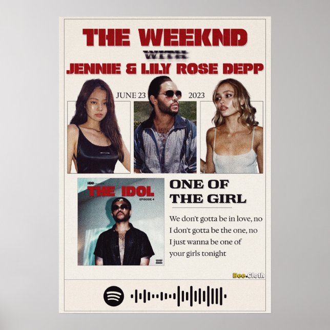 One of the girl poster (Front)