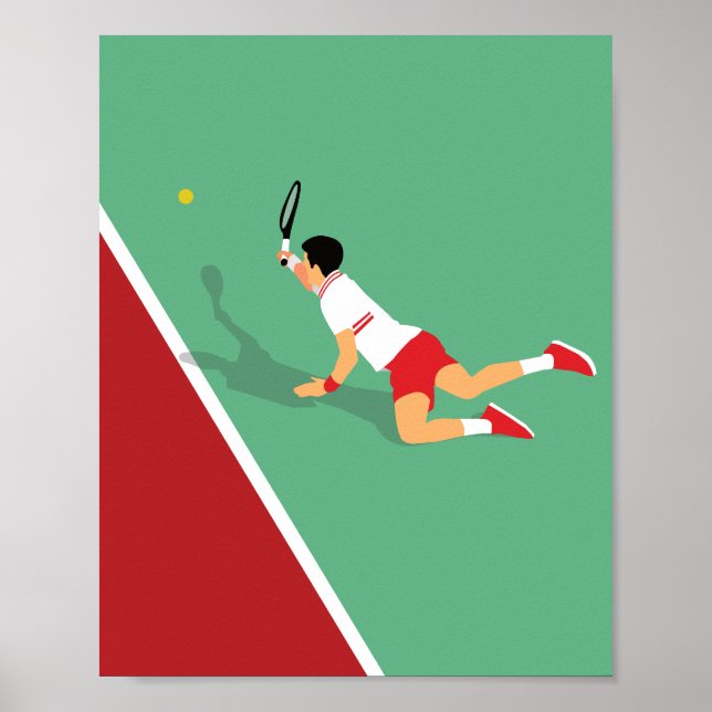 One Of The Greatest Tennis Players Of All Time Poster (Front)