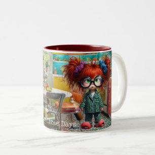 One Of Those Days (optional personalization)  Two-Tone Coffee Mug