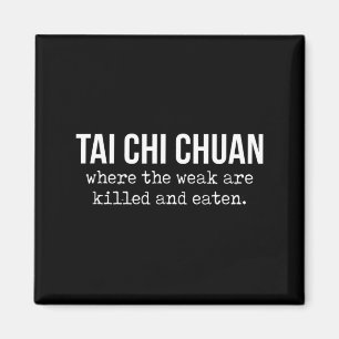 One Of Those Tai Chi Chuan People Chinese Fighting Magnet