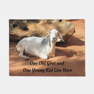 One Old Goat Personalised Doormat