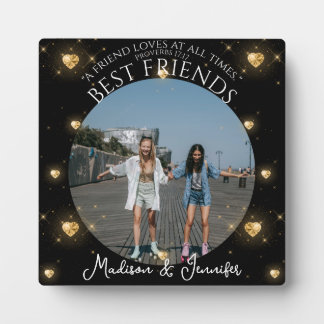 One Photo Friendship Bible Verse Best Friends Glam Plaque