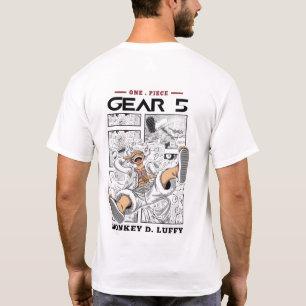 One Piece Anime T-Shirt Stylish Pirate Adventure D
