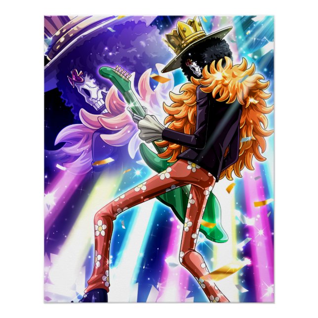 One piece Brook Poster (Front)