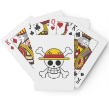 One piece card deck