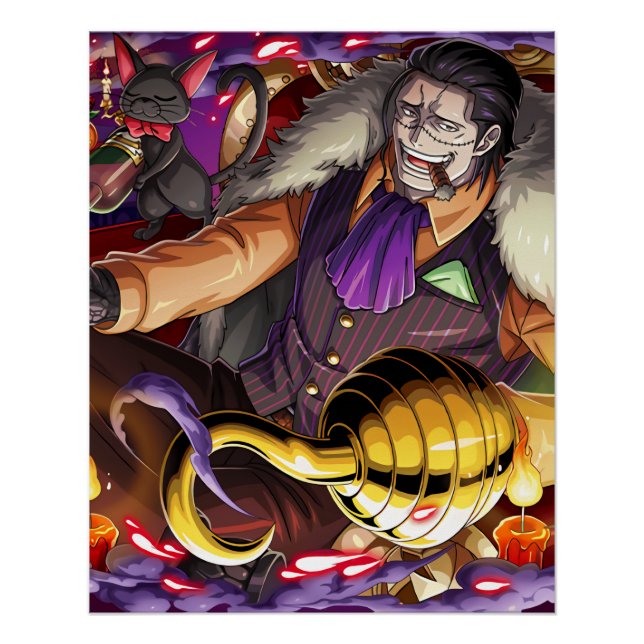One piece Sir Crocodile Poster (Front)