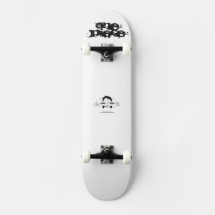 one piece skatebord white colour skateboard