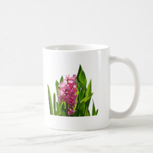 One Pink Hyacinth Coffee Mug