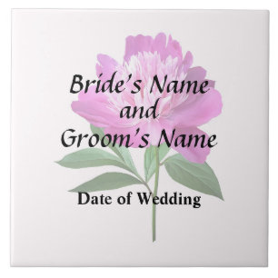 One Pink Peony Wedding Products Tile