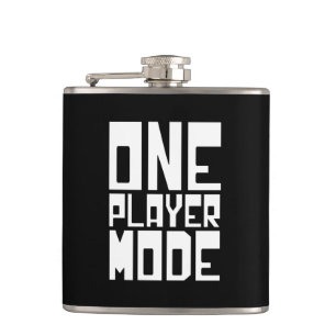 ONE PLAYER MODE HIP FLASK