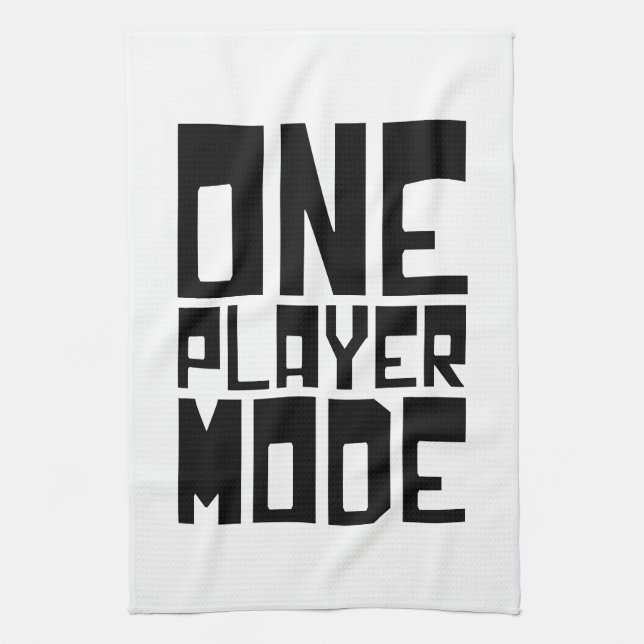 ONE PLAYER MODE TEA TOWEL (Vertical)