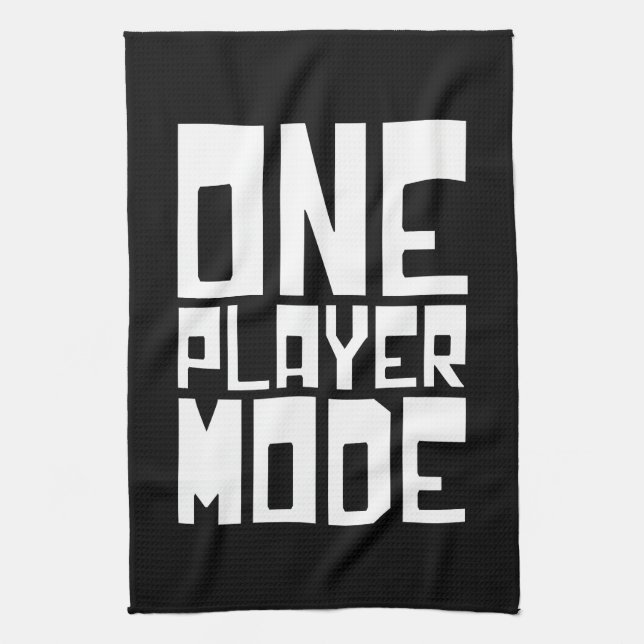 ONE PLAYER MODE TEA TOWEL (Vertical)