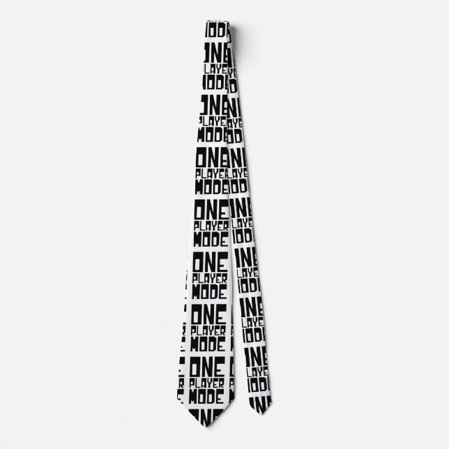 ONE PLAYER MODE TIE (Front)