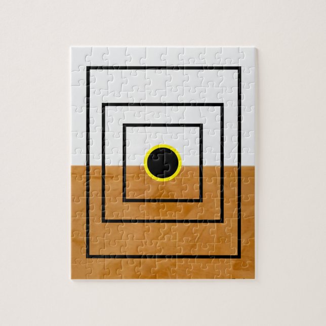 One Point Perspective Abstract Art Jigsaw Puzzle (Vertical)