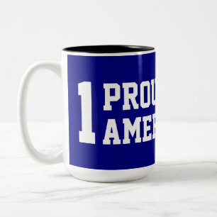 ONE Proud American Two-Tone Coffee Mug
