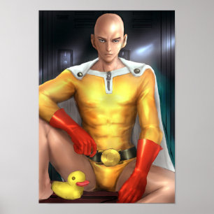 One punch man 11.69" x 16.54", Value Poster Paper
