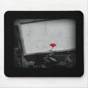 One Red Flower Mousepad