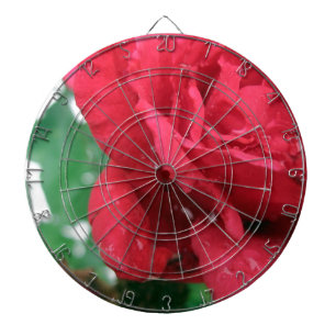 One Red Rose Dartboard