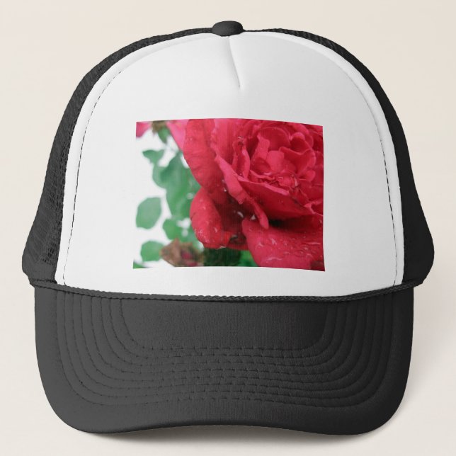 One Red Rose Trucker Hat (Front)