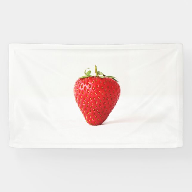 One Red Strawberry bnrcnm Banner (Horizontal)