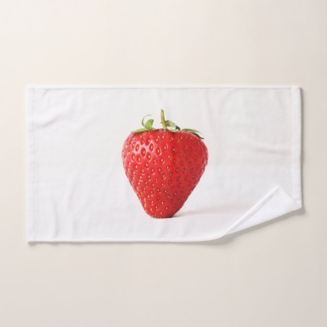 One Red Strawberry btcnm Bath Towel Set (Hand Towel)