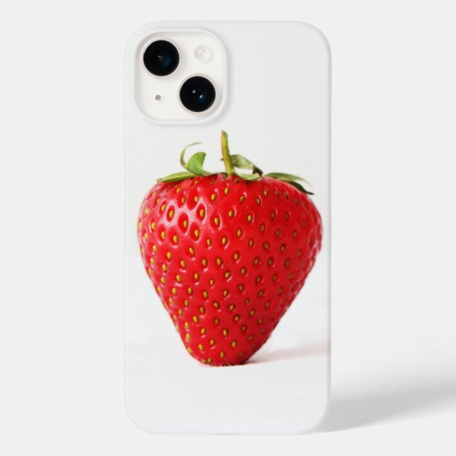 One Red Strawberry iphcna Case-Mate iPhone Case (Back)