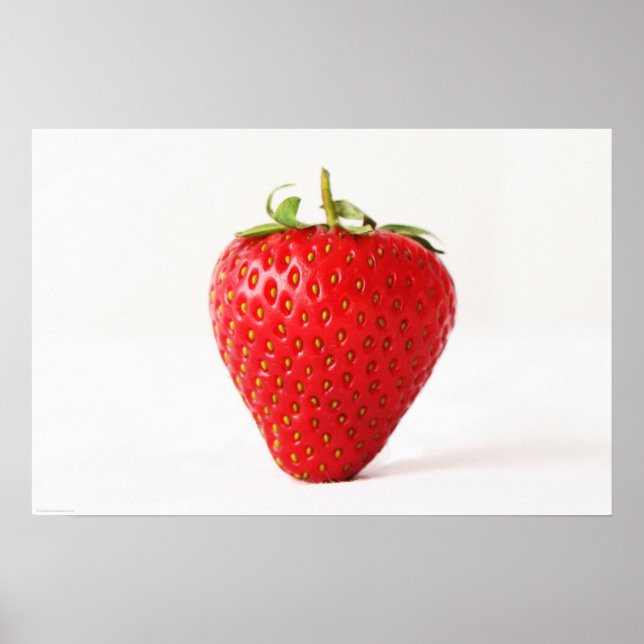 One Red Strawberry wapcnm Poster (Front)
