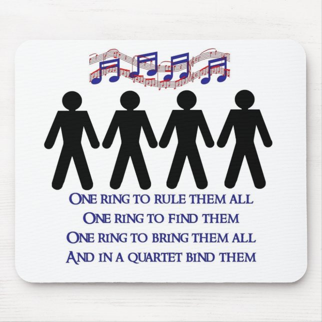 One ring mouse pad (Front)