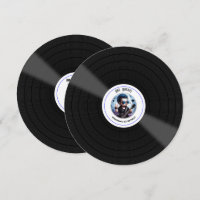 "One Rocks!" Vinyl Record Rock Star 1st Birthday