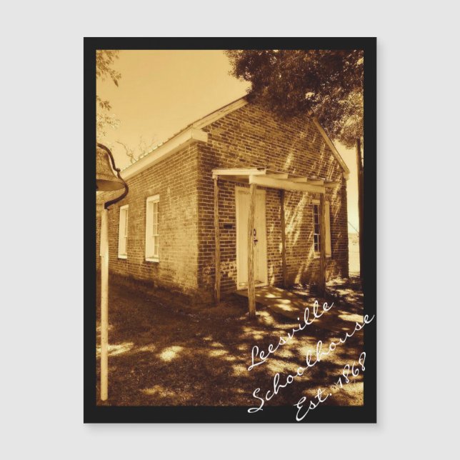 One Room Schoolhouse magnet (Front)