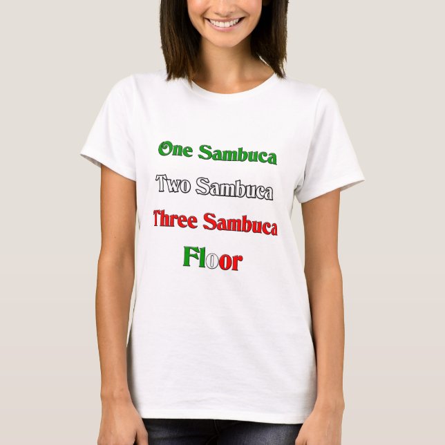 One Sambuca T-Shirt (Front)
