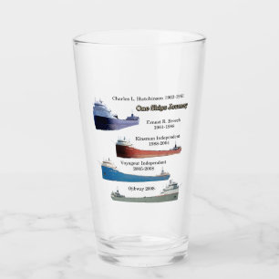One Ships Journey glass