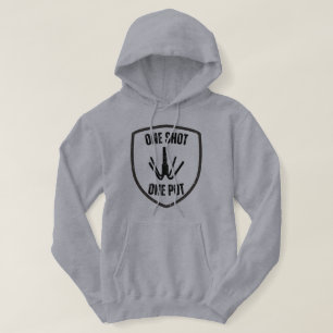 One Shot, One Pot Fishing Hoodie