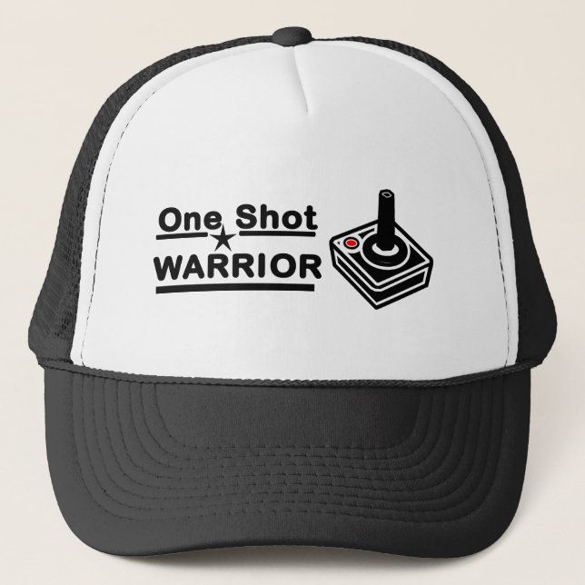 One Shot Warrior Trucker Hat (Front)