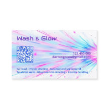 One Sided Car Wash QR