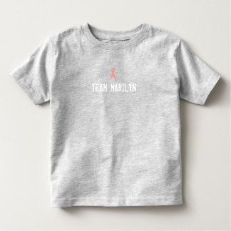 One Sided Grey Toddler Team only T-Shirt