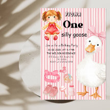 One Silly Goose 1st Birthday Party