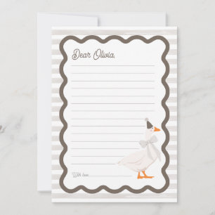 One Silly Goose 1st Birthday Time Capsule Cards