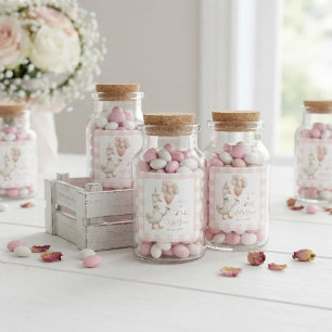 One Silly Goose Baby 1st Birthday Square Sticker