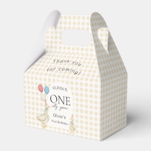 One Silly Goose Birthday  Favour Box