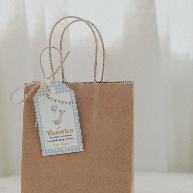 One Silly Goose Birthday Gift Tag (Creator Uploaded)