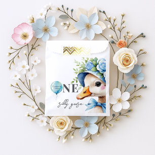 One Silly Goose Boy Birthday  Favour Bag