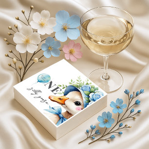 One Silly Goose Boy Birthday  Napkin